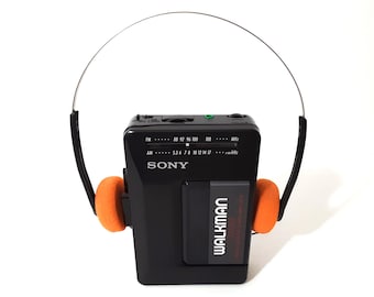 Sony Walkman WM-F2015 Cassette Tape Player FM AM Radio New Belts !!