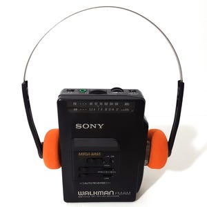 Sony Walkman WM-FX33 Cassette Tape Player Radio AM FM Vintage Restored Refurbished Working - New Belt! -