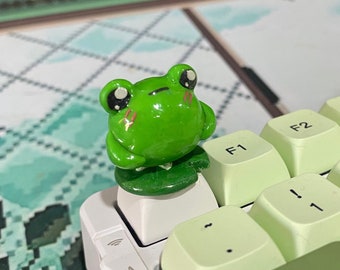 Cute Froggie Magnetic Detachable Keycap