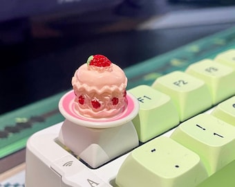 Strawberry Cake Magnetic Detachable Keycap