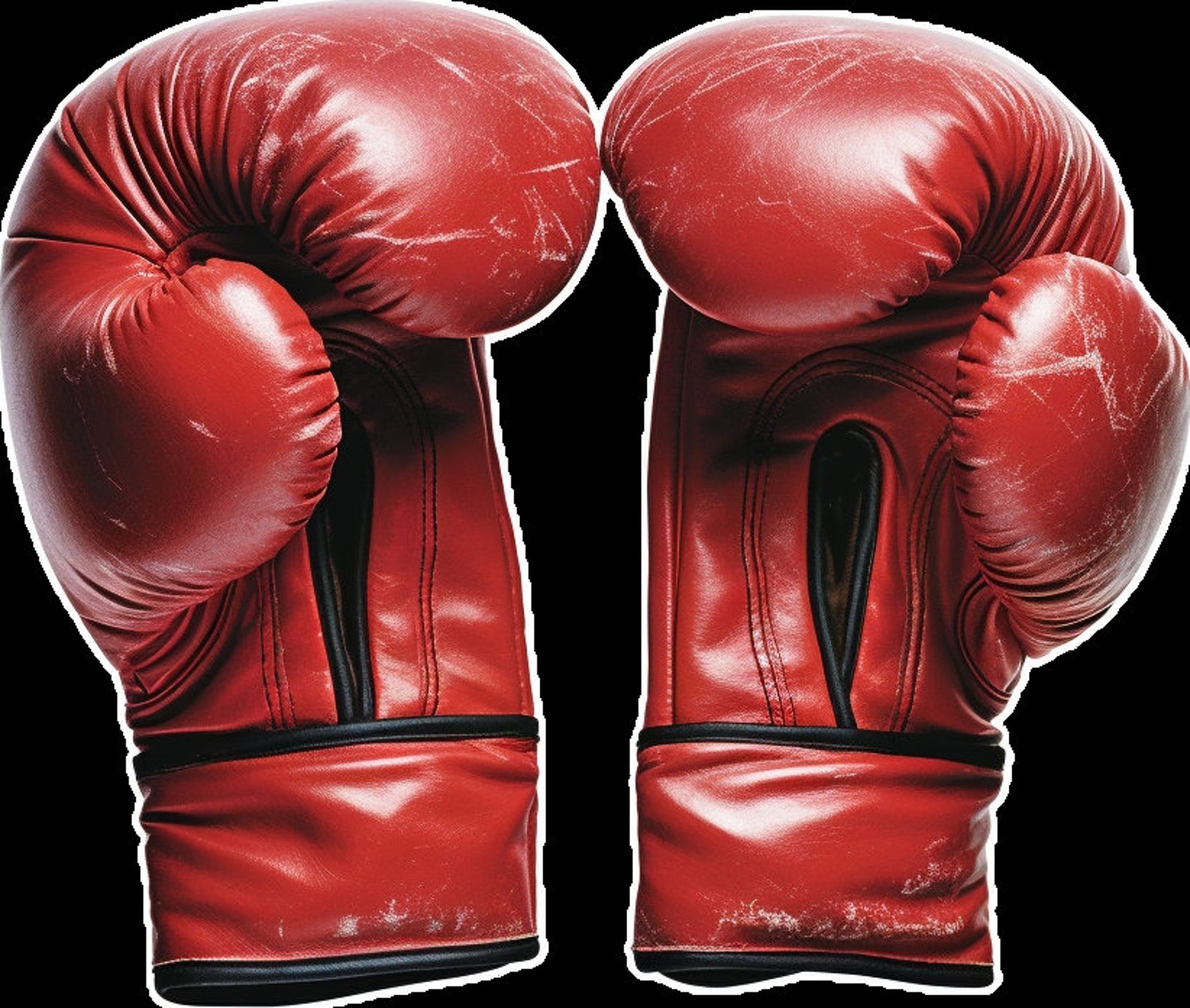 Boxing Gloves Clip Art Transparent - Etsy