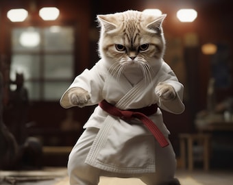 Karate Cat