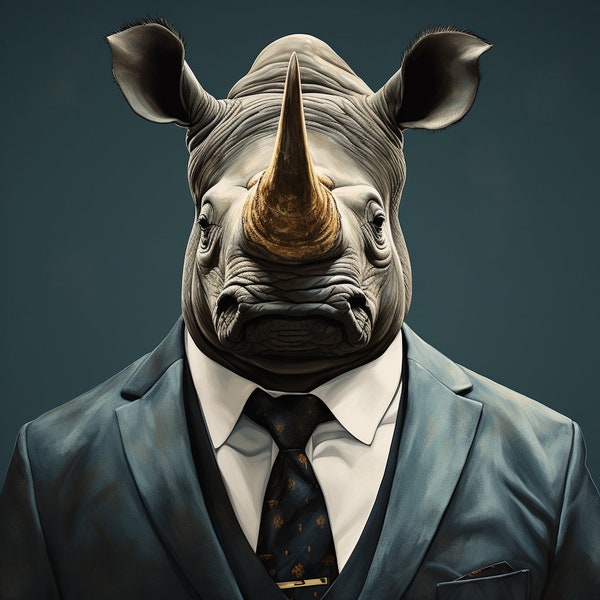 Rhino Suit Politician