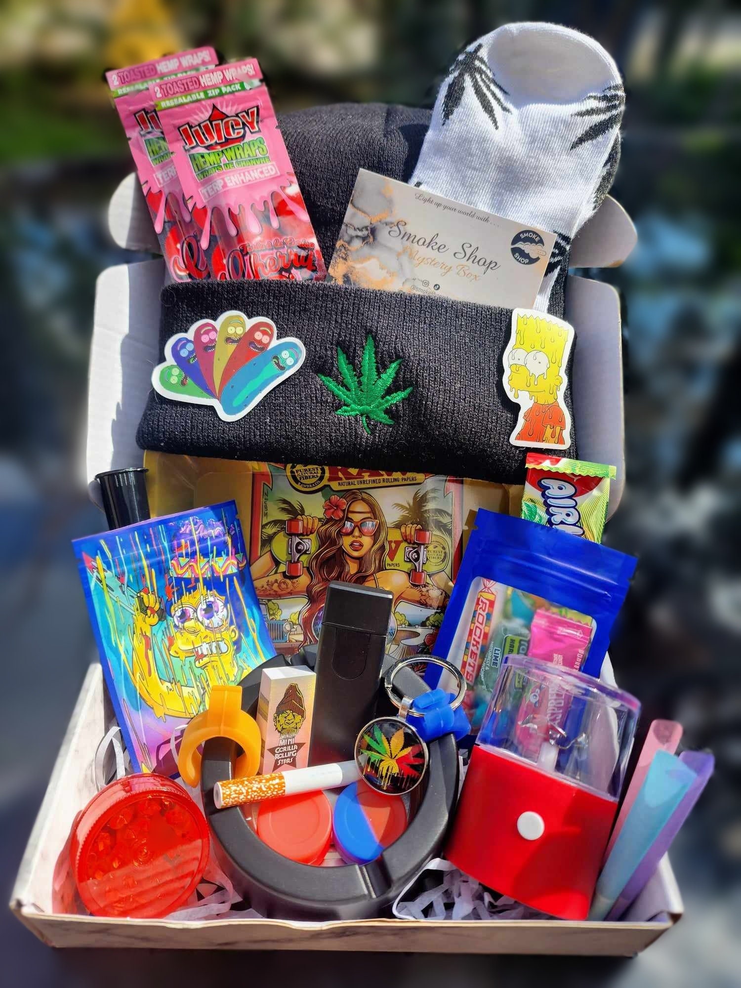 Ultimate Stoner Mystery Box Set Stoner Gift Box Essential Happy 420