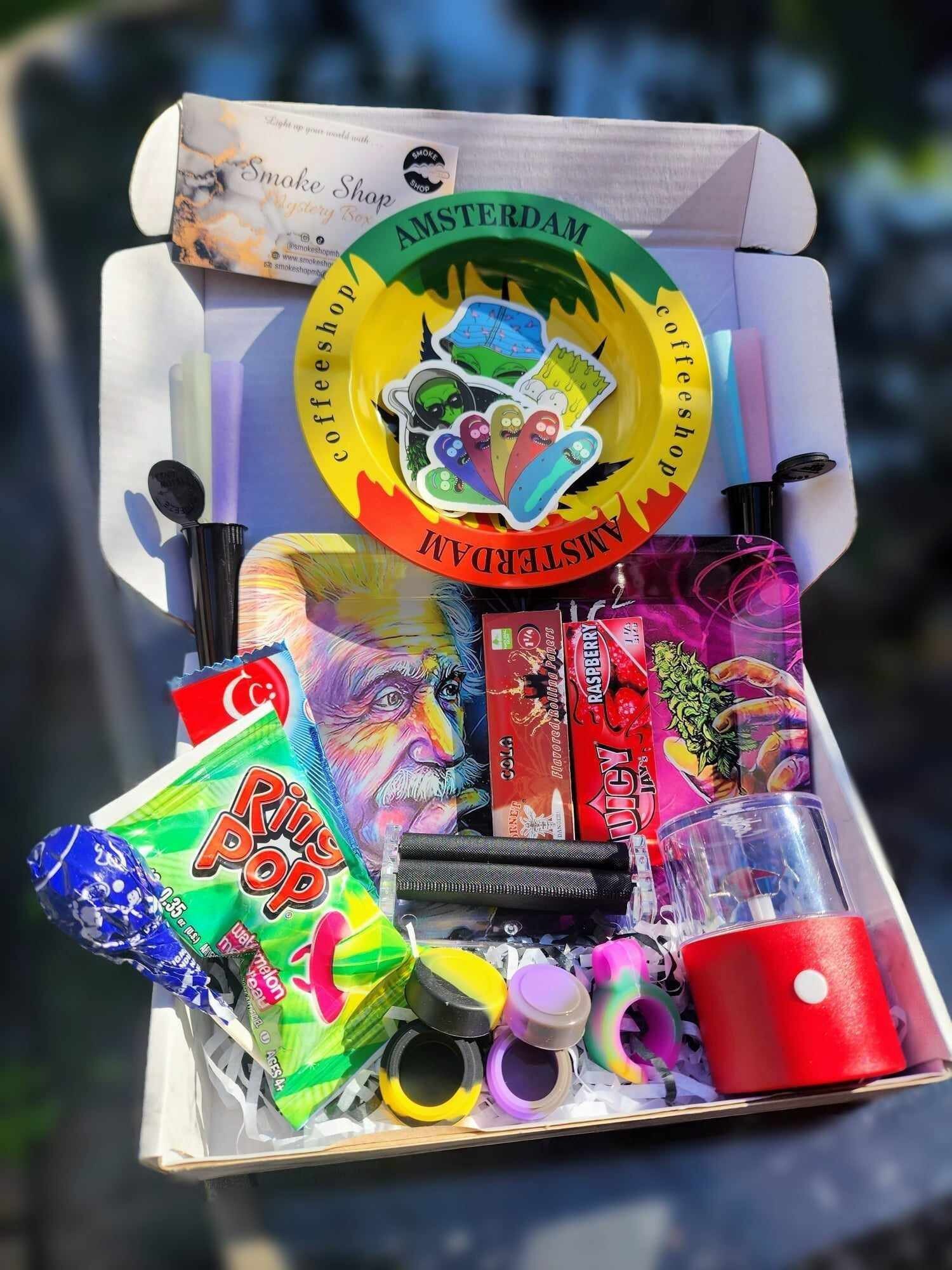 Ultimate Stoner Mystery Box Set Stoner Gift Box Essential Happy 420