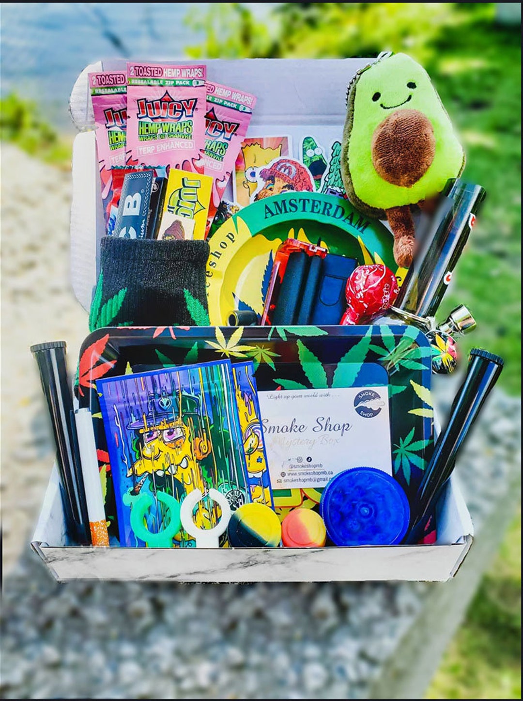 Ultimate Stoner Mystery Box Set Stoner Gift Box Essential Happy 420