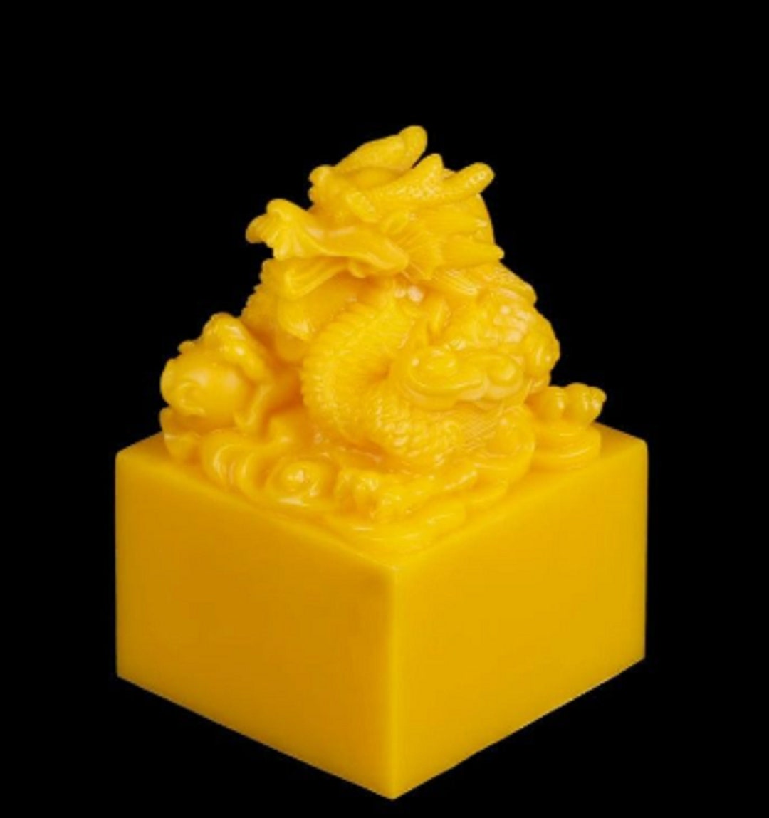 Jade Seal Seal Dragon Playing Pearl Seal Collection Etsy