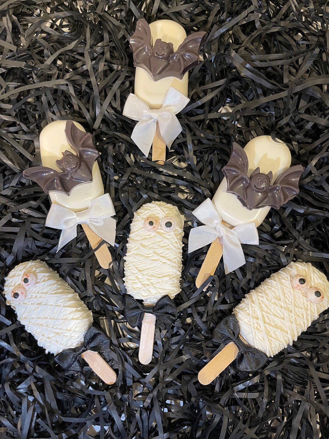 Bats & Mummies Cakesicles Etsy