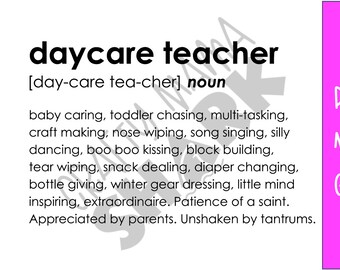 Daycare Teacher PNG