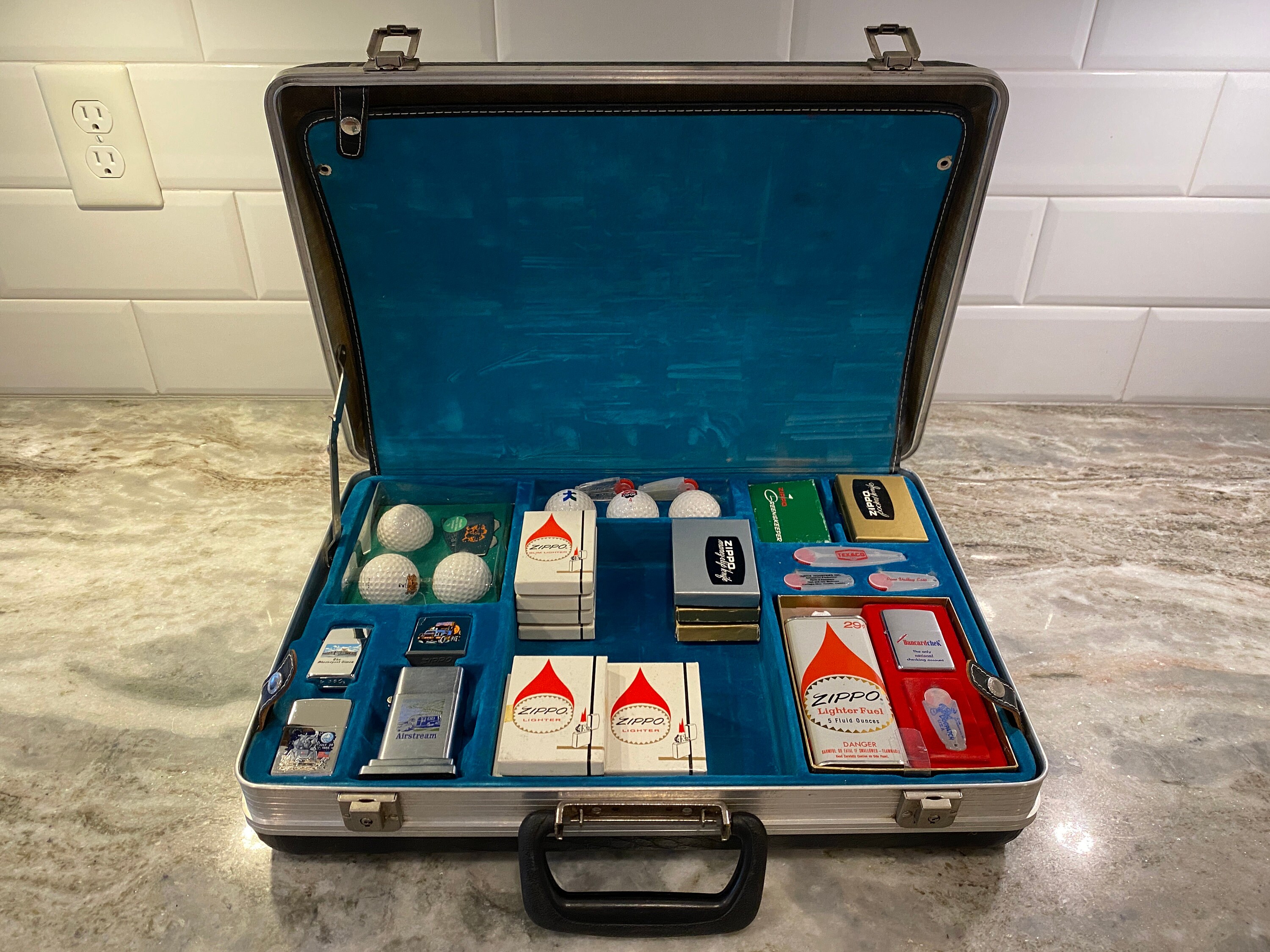 SALESMAN SAMPLER BRIEFCASE 【ZIPPO】＊810