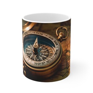 Guiding Compass Ceramic 11oz. Mug