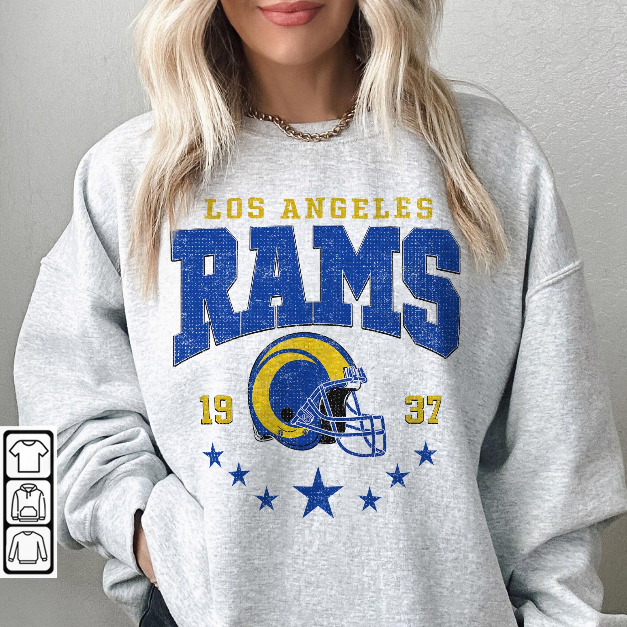 90s Rams Sweatshirt - Etsy