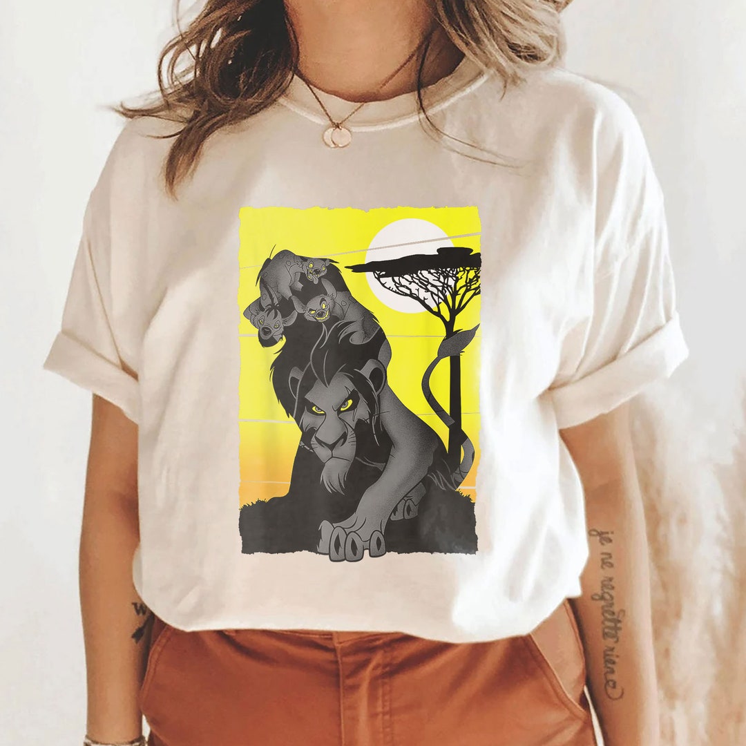 Disney Lion King Scar and Hyenas Sahara Group Poster Vintage - Etsy