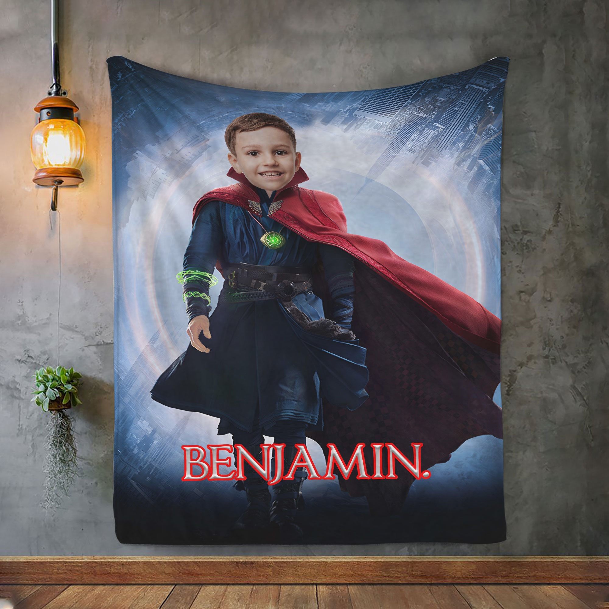 Custom Superhero Blanket for Kids Custom Blankets Etsy