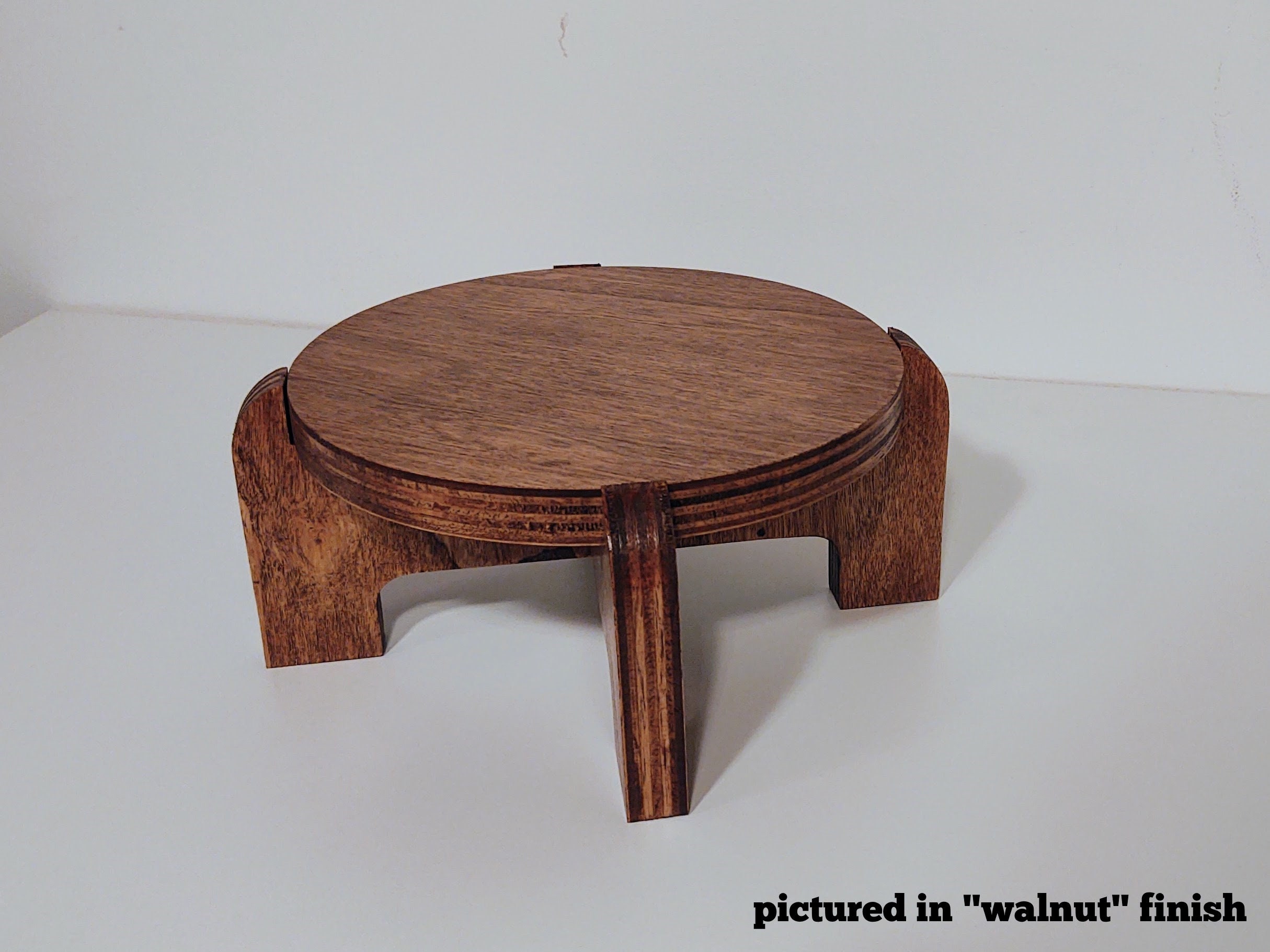 4 Inch Tall Wooden Indoor Plant Stand - Riser - Etsy