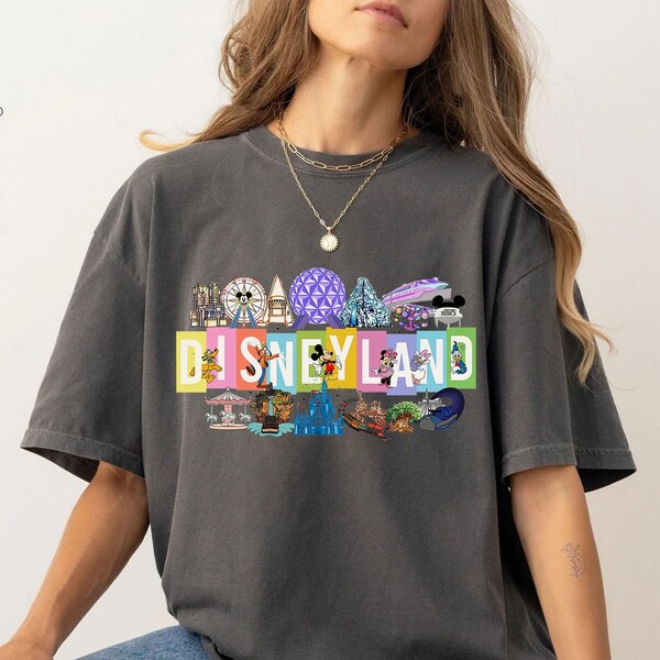 Comfort Colors® Disneyland Epcot Shirt, Disneyland Shirt, Disneyworld Shirt, Disney Shirt, Mickey And Friends Shirt, Epcot Shirt