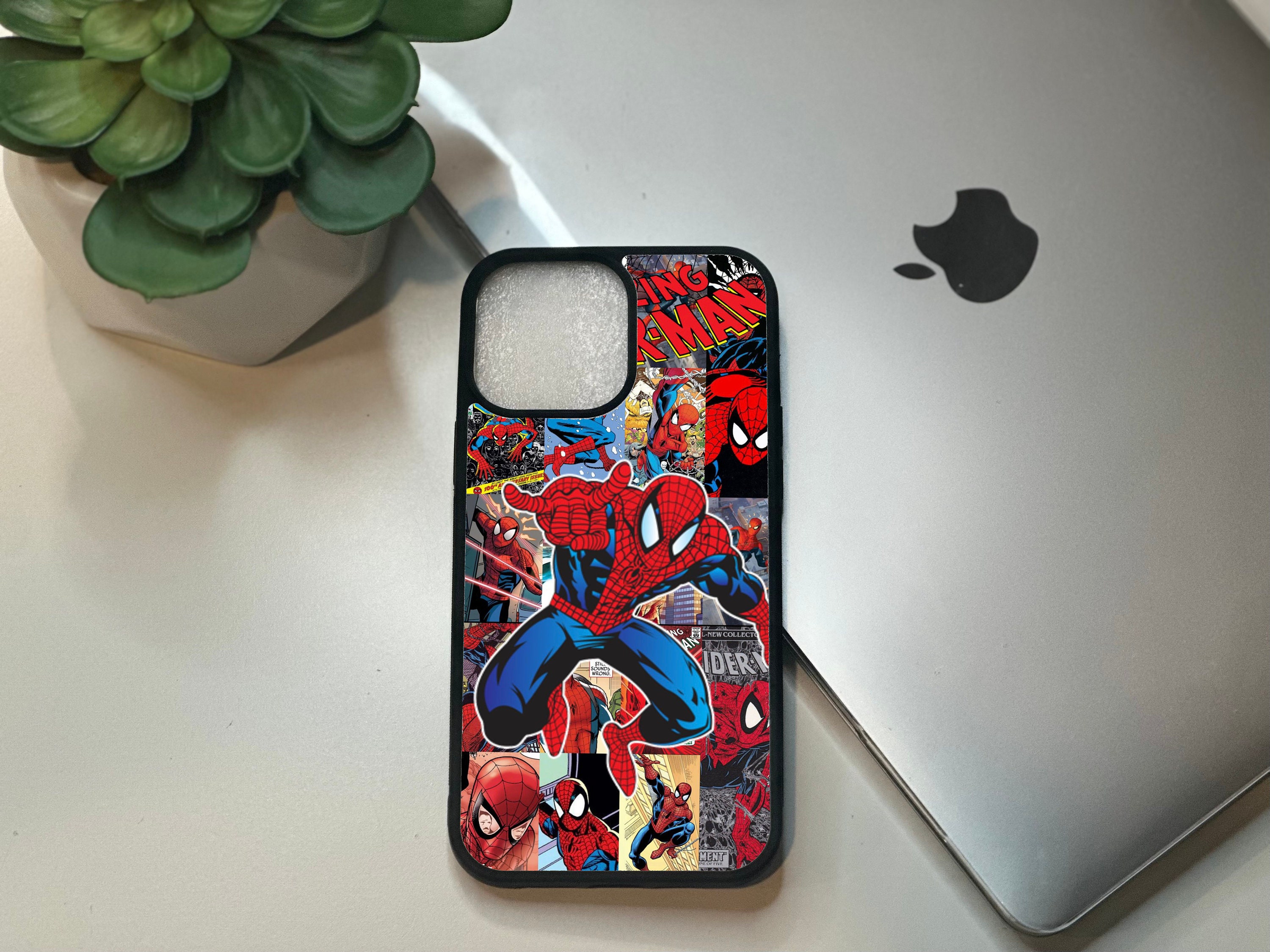 Spiderman Phone Case Comics iPhone 15/ iPhone 15pro/ iPhone