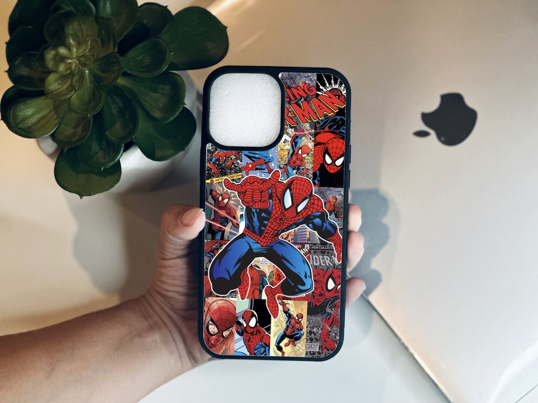 Spiderman Phone Case Comics iPhone 15/ iPhone 15pro/ iPhone