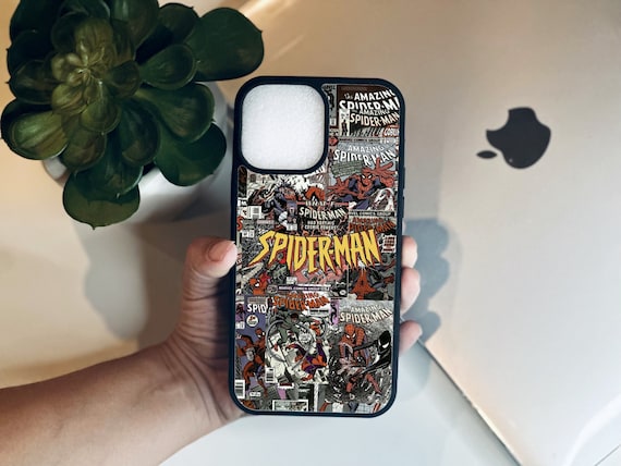 Spiderman Phone Case Comics iPhone 15/ iPhone 15pro/ iPhone
