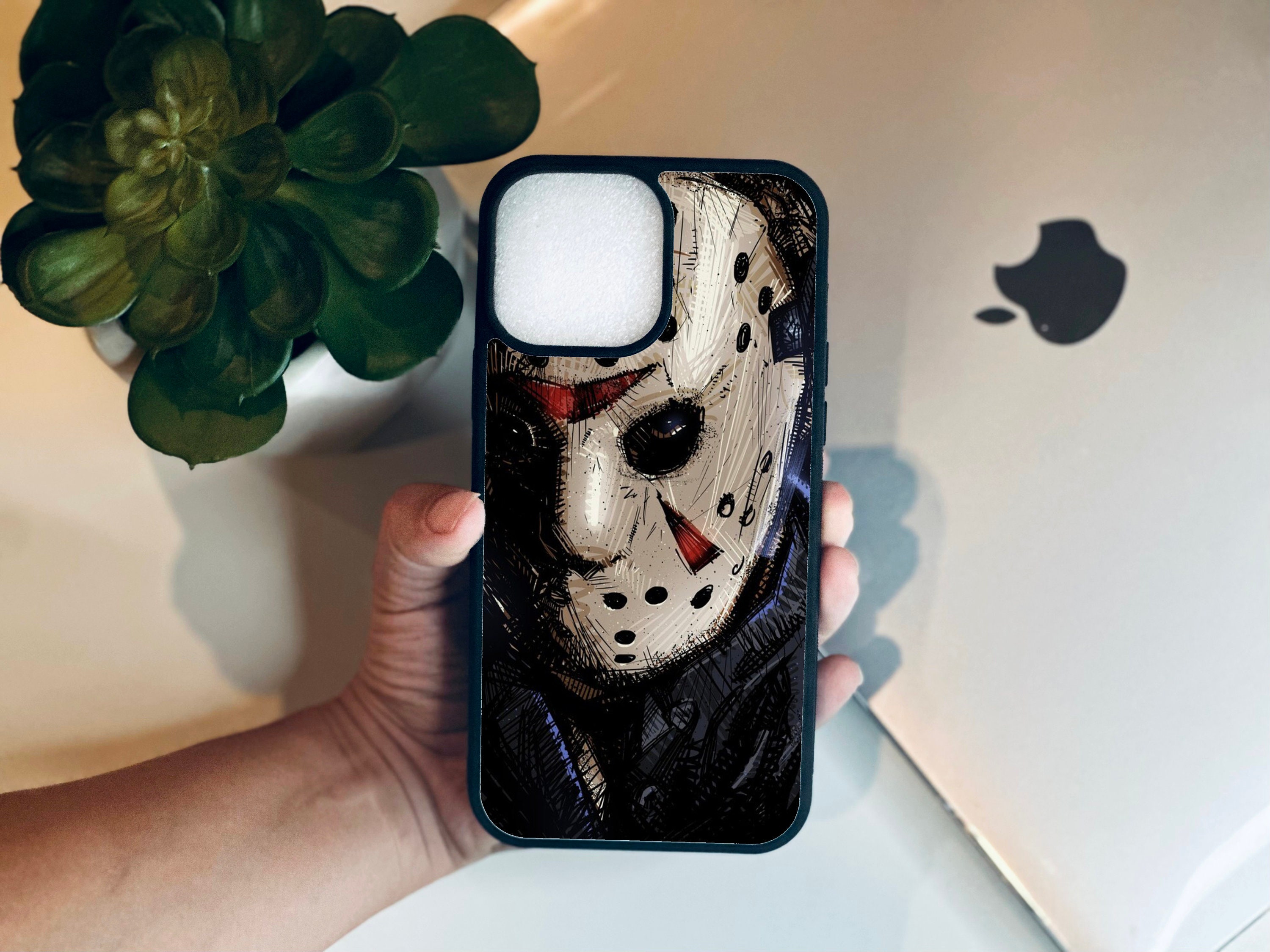 Horror Movie Friday The 13th Jason Voorhees Pattern Phone Case for IPhone  5s 6 6S 7 7 Plus X XR XS MAX Samsung S3 S4 S5 S6 S7 S8 S9 Note8 9 PLUS NOTE