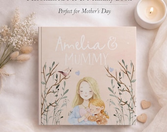 Personalised Mum & Child Book | Custom Mummy and Me Story | Mother’s Day Gift Keepsake