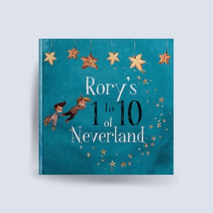 Livre pour enfants personnalisé, souvenir unique, livre de comptage « 1-10 du pays imaginaire », cadeaux personnalisés pour enfants, cadeau d'anniversaire personnalisé