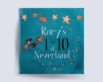 Personalized 'Neverland' Counting Book: Unique Children's Gift