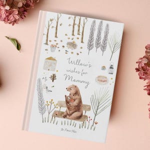 Personalised Wishes For Mummy Book, Gift for Mum, Custom Gift for Moms, Baby, Toddler, Baptism, Christening, Mother&#39;s Day Storybook.