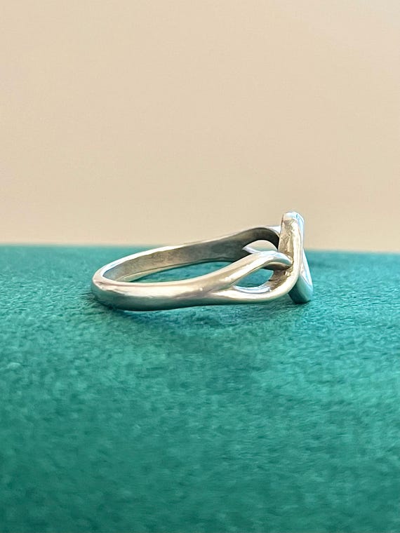 Sterling Silver Infinity ring 925 - image 7