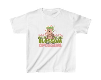 Blossom Opossum Kids Heavy Cotton™ Tee