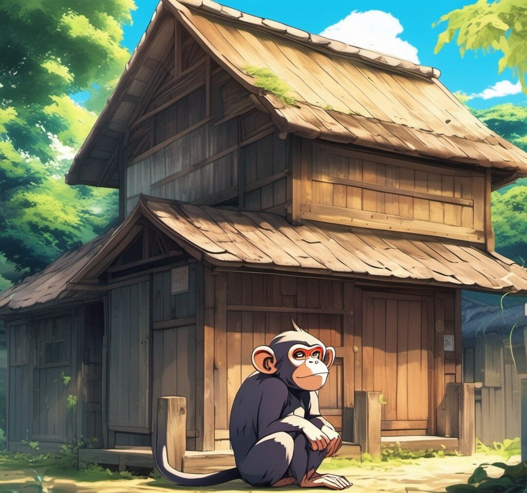 The Unlucky Monkey Storythe Tale english Audio Narration - Etsy