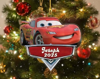 Disney Pixar Cars Radiator Springs Miniature Ornament Set Hallmark