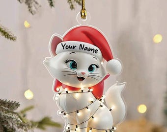 The Aristocats Christmas Ornament, Marie Aristocats Ornament