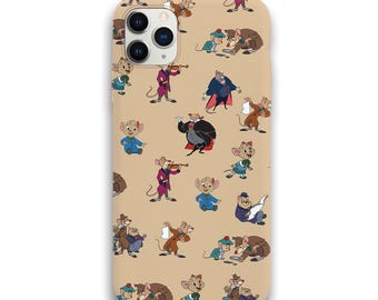 The Great Mouse Detective Phone Case , Vintage Cartoon Style,  Gift For Cartoon Lovers, Gift For Her TD-0210-FDV9