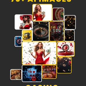 70+AI-Generated Casino & Playing Cards Stock Image Collection | Digital Download.