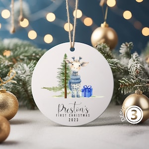 Personalized  baby&#39;s first christmas ornament -baby&#39;s First Christmas Ornament Customized Babies 1st Christmas, Personalized Baby Name