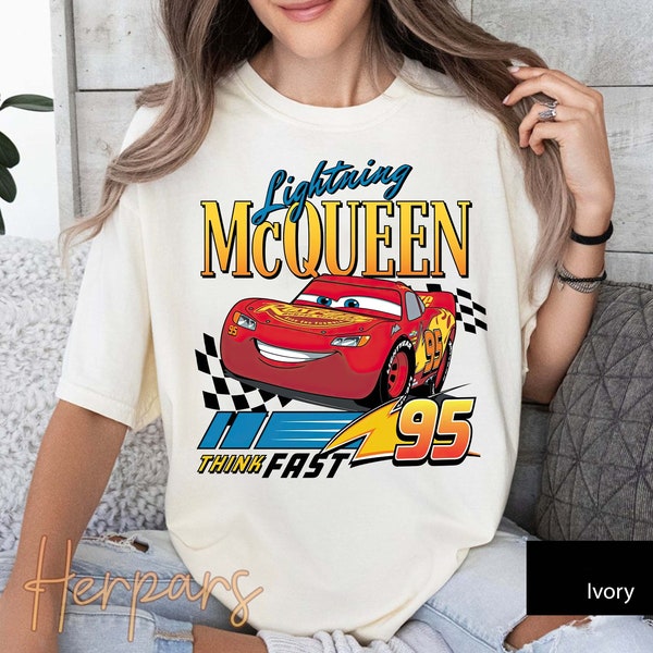 Vintage Lightning Mcqueen Shirt, Retro Cars Movie Sweatshirt, Cars Family Vacation Shirt, Piston Cup Shirt, Cars Land Shirt