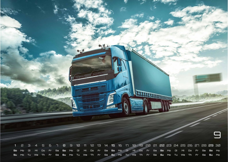 Trucks Könige der Straße LKW 2024 Kalender DIN A3 Etsy.de