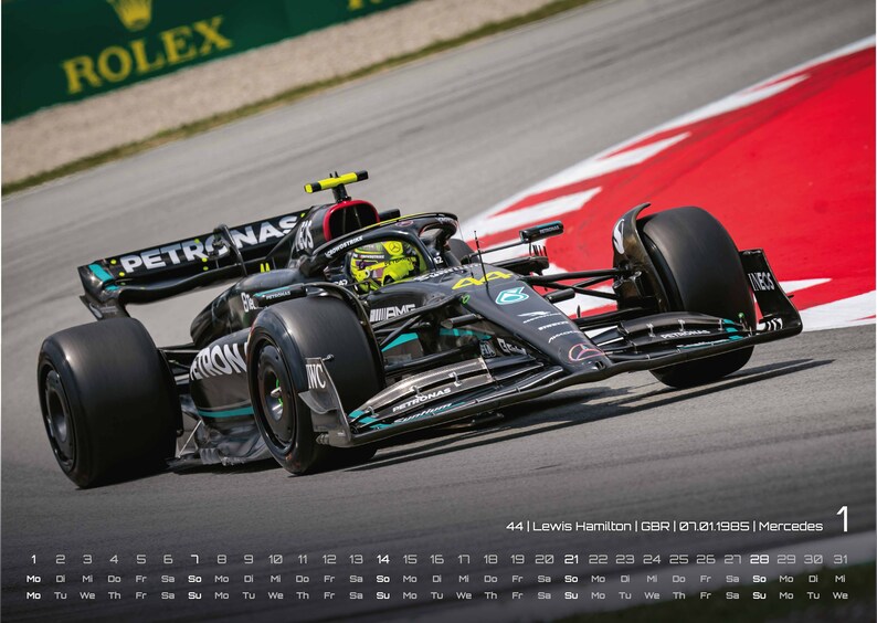 Formula 1 Grand Prix 2024 F1 Calendar DIN A3 Etsy