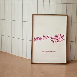 re:stacks Bon Iver Poster, Bon Iver Print, Bon Iver Merch, Bon Iver Wall Art, Lyric Print, Bon Iver Art Print, Bon Iver, A0 A1 A2 A3 A4