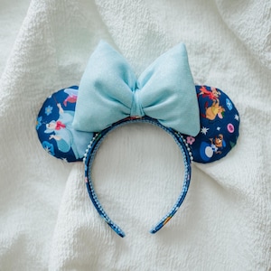 Cinderella Glitter Minnie Mouse Ears Headband