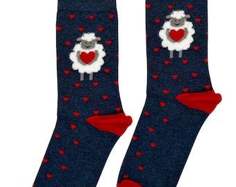 Sheep Polka Dot Socks