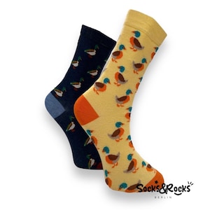 Duck socks | Birds Socks | Gift for bird lovers | animal socks | gift for animal lovers socks| funny socks | gift idea