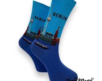Berliner Socken | Berlin Socken | City Socken | Landhaus Socken | Berlin Geschenk | Berlin Geschenk | Geschenk unter 10 Euro | erschwingliche Geschenkidee