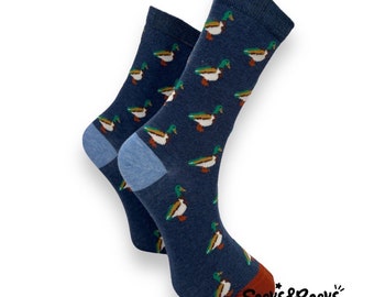 Entensocken | Vogelsocken | Geschenk für Vogelliebhaber | Tiersocken | Geschenk für Tierliebhaber Socken| lustige Socken | Geschenkidee | Socken für Männer