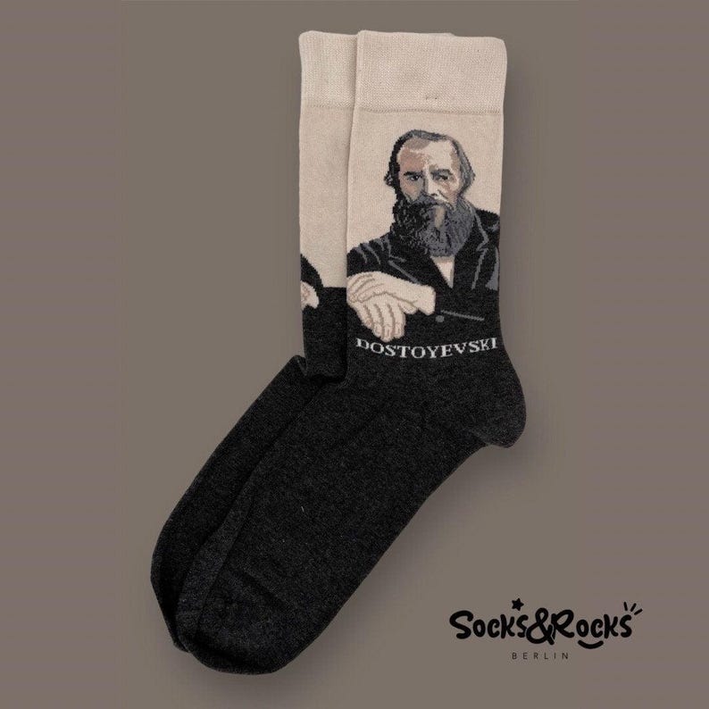 Dostoevsky Socks image 1
