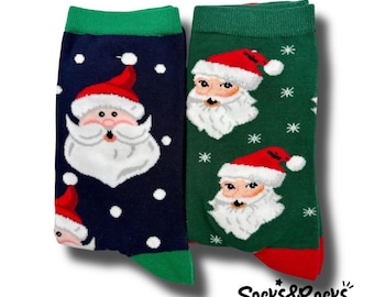 Weihnachtsmann Santa Socken