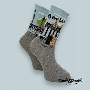 Berliner Socken | Berlin Socken | City Socken | Landhaus Socken | Berlin Geschenk | Berlin Geschenk | Geschenk unter 10 Euro | erschwingliche Geschenkidee