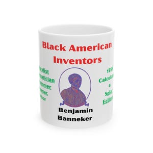 Tazza &quot;Celebrando gli inventori neri&quot;, tazza da caffè ispiratrice per gli amanti dello STEM, regalo unico per gli educatori, 11 oz e 15 oz