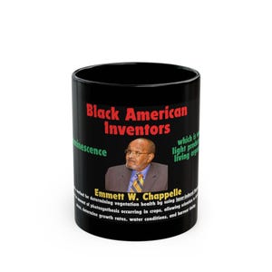 Tazza &quot;Inventori afroamericani&quot; di Emmet W. Chappelle - Celebra l&#39;innovazione, regalo unico per educatori, scienziati e amanti della storia, ispirazione